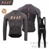 Herren Thermo Langarm Radtrikot Fleece Set Rennrad Mountainbike Fahren