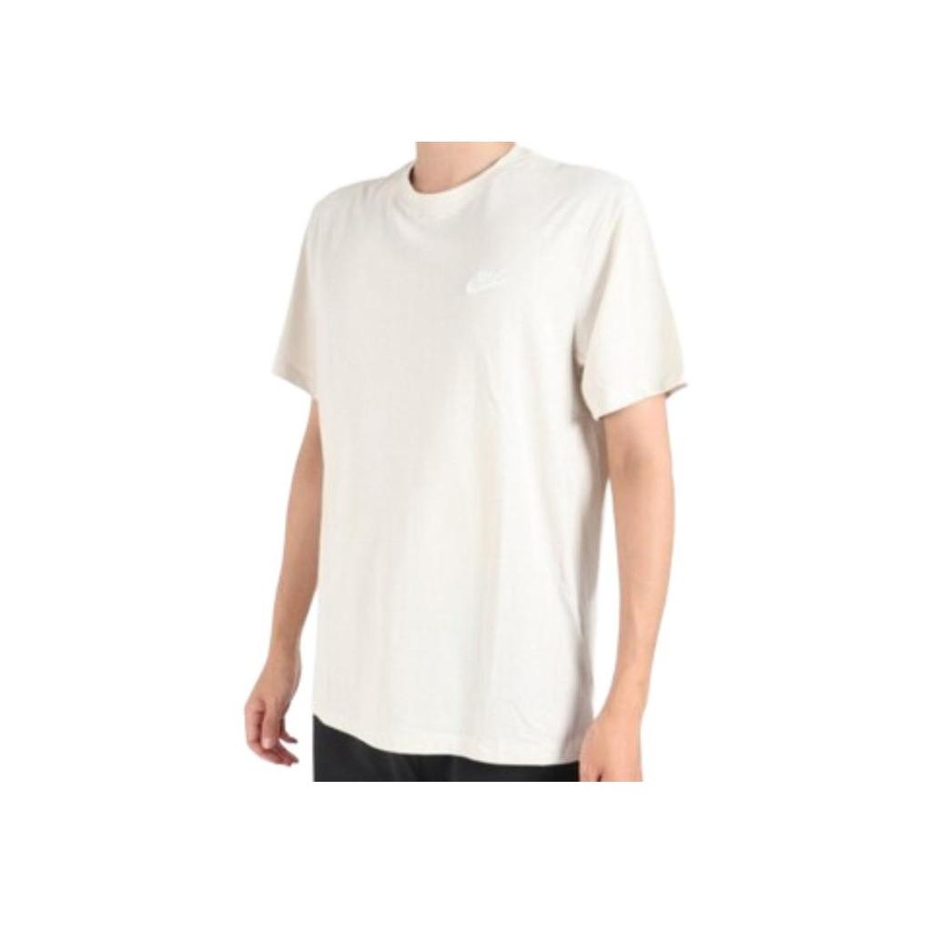 Nike Amerikanischer Stil Einfarbige Rundhals Locker Geschnitten Kurzarm T-Shirt Herren Oberteile Beige AR4999-073