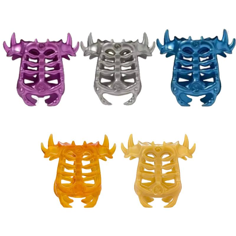 MOC Kreative Bausteine Zubehör Fantasy Thema Spielset mit Umhang Flügeln Rüstungsteilen STEM Lernspielzeug Kinder DIY