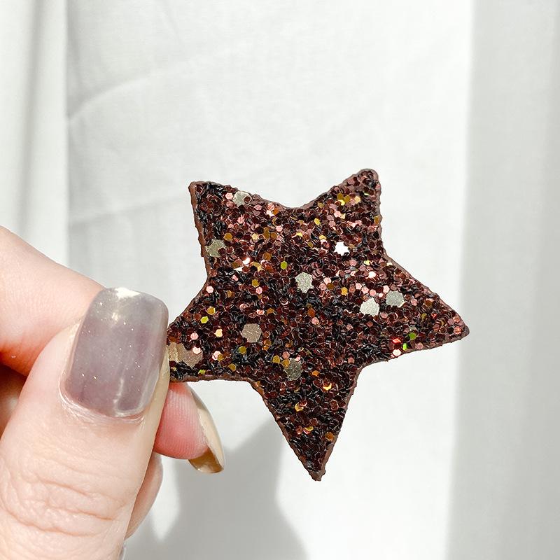 Su Xia Korean Style Glitter Star & Heart Hair Clips for Women & Children