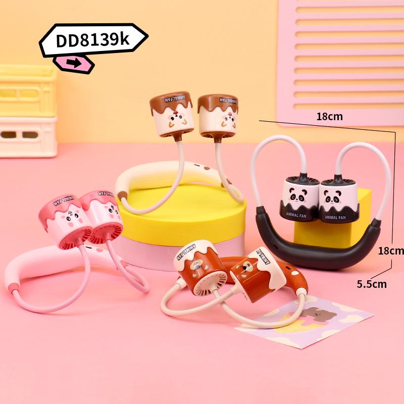 

Portable USB Neck Hanging Fan: Cute, Versatile, and Perfect for Outdoor Sports & Mountain Climbing Please Specify Color