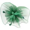 Chapéu Fascinator Alipis Feminino de Renda com Véu Verde Headband de Coquetel Presilha de Cabelo para Chá da Tarde Casamento Peça de Cabeça Anos 1920 20s Ocasião Especial