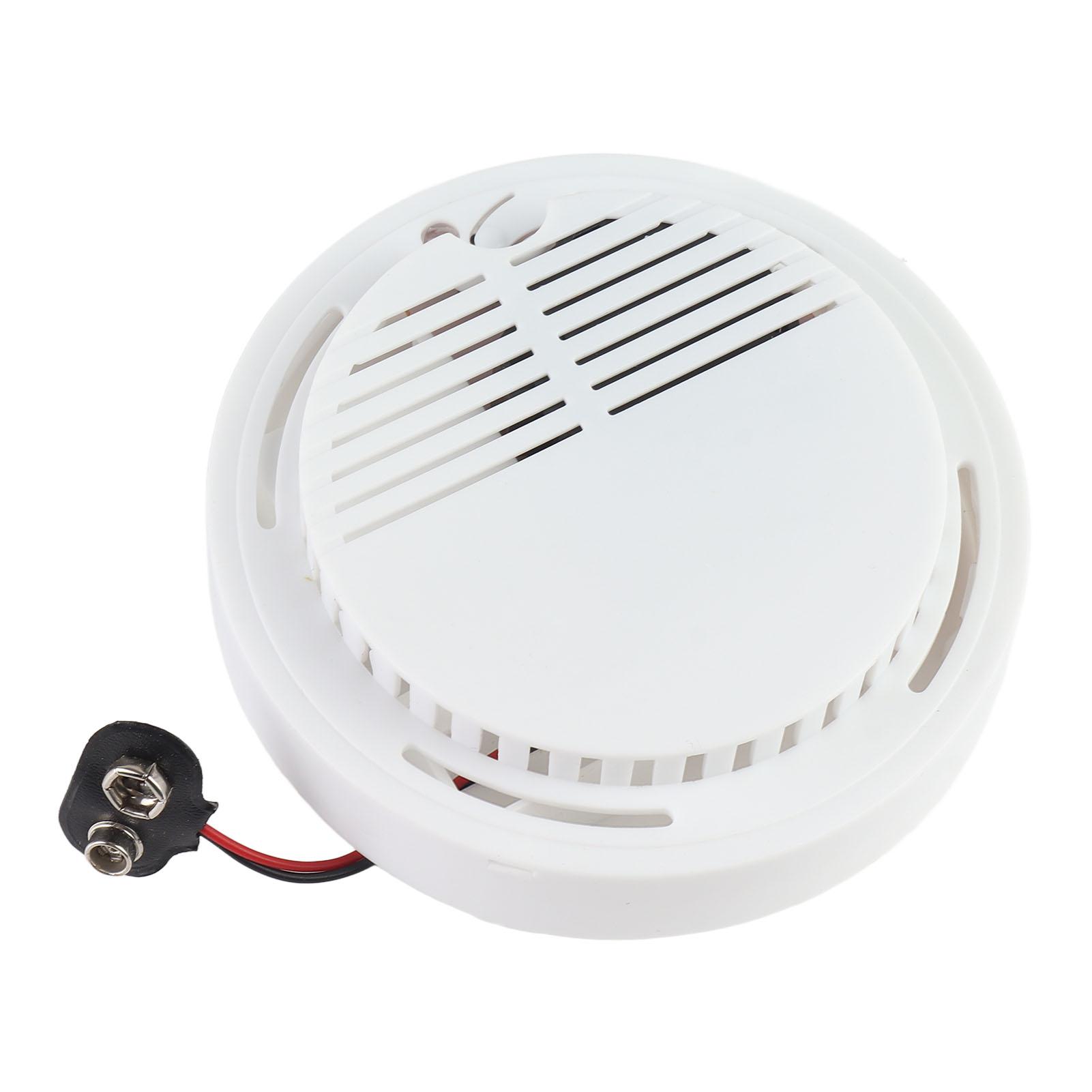 

Фотоэлектрический независимый детектор дыма, датчик безопасности, 80 дБ, беспроводная пожарная сигнализация