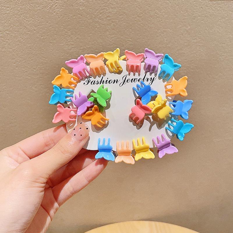 

25 шт., милая мини-заколка для волос для девочек, милые аксессуары для волос с героями мультфильмов, головные уборы, заколки, милые заколки для волос, головной убор, заколки