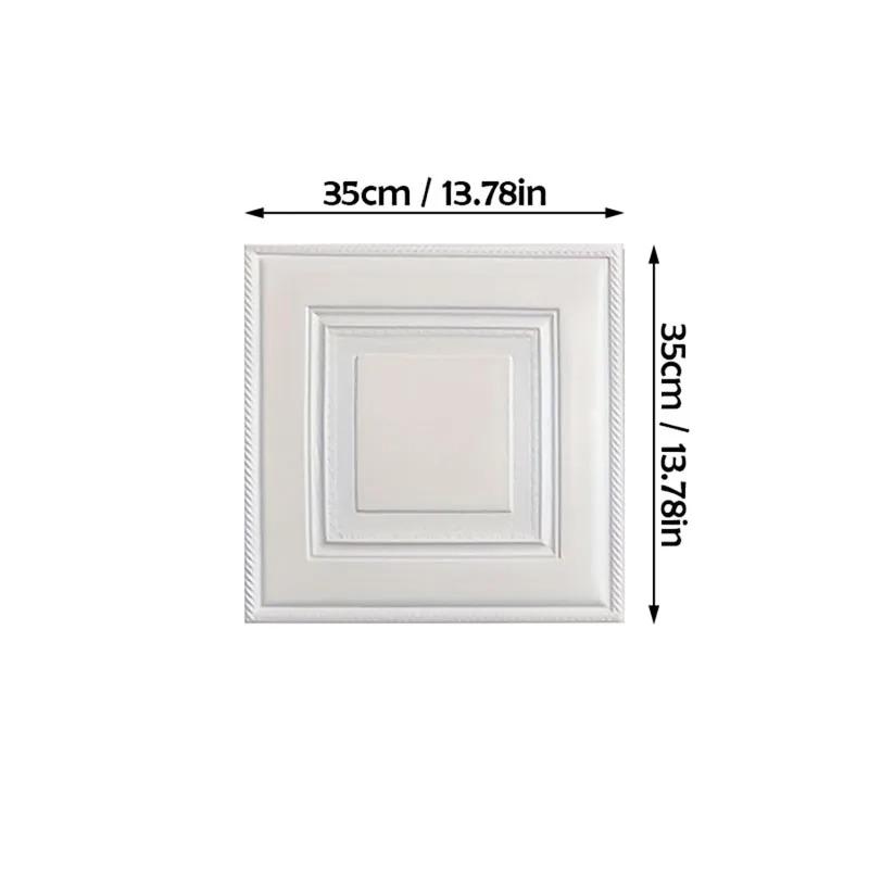 35cm*35cm 3D Waterproof Wall Stickers Peel and Stick Wallpaper Self Adhesive Wallpapers Home Decor Sheet Paper Moisture-proof