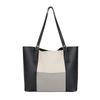 Summer New Fashion Contrasting Colors Casual Versatile Large-capacity Tote Bag Commuting Class Versatile Shoulder Bag Women