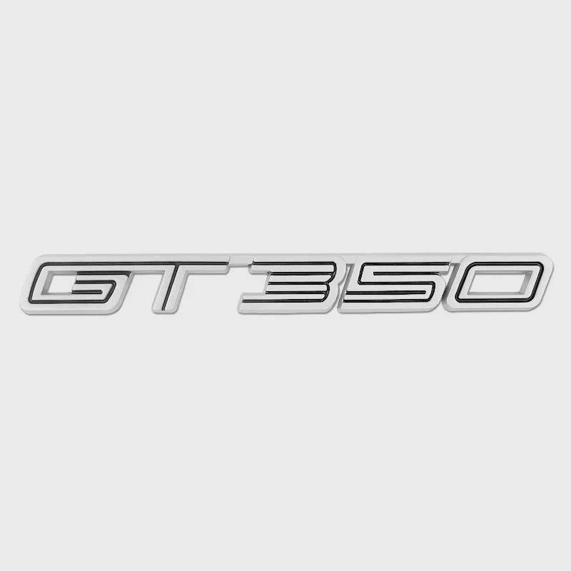 Metal Car Side Emblem Sticker Tail Trunk Badge Decal for GT GT350 GT500 S-helby Fiesta Focus Mondeo Kuga Ranger M-ustang