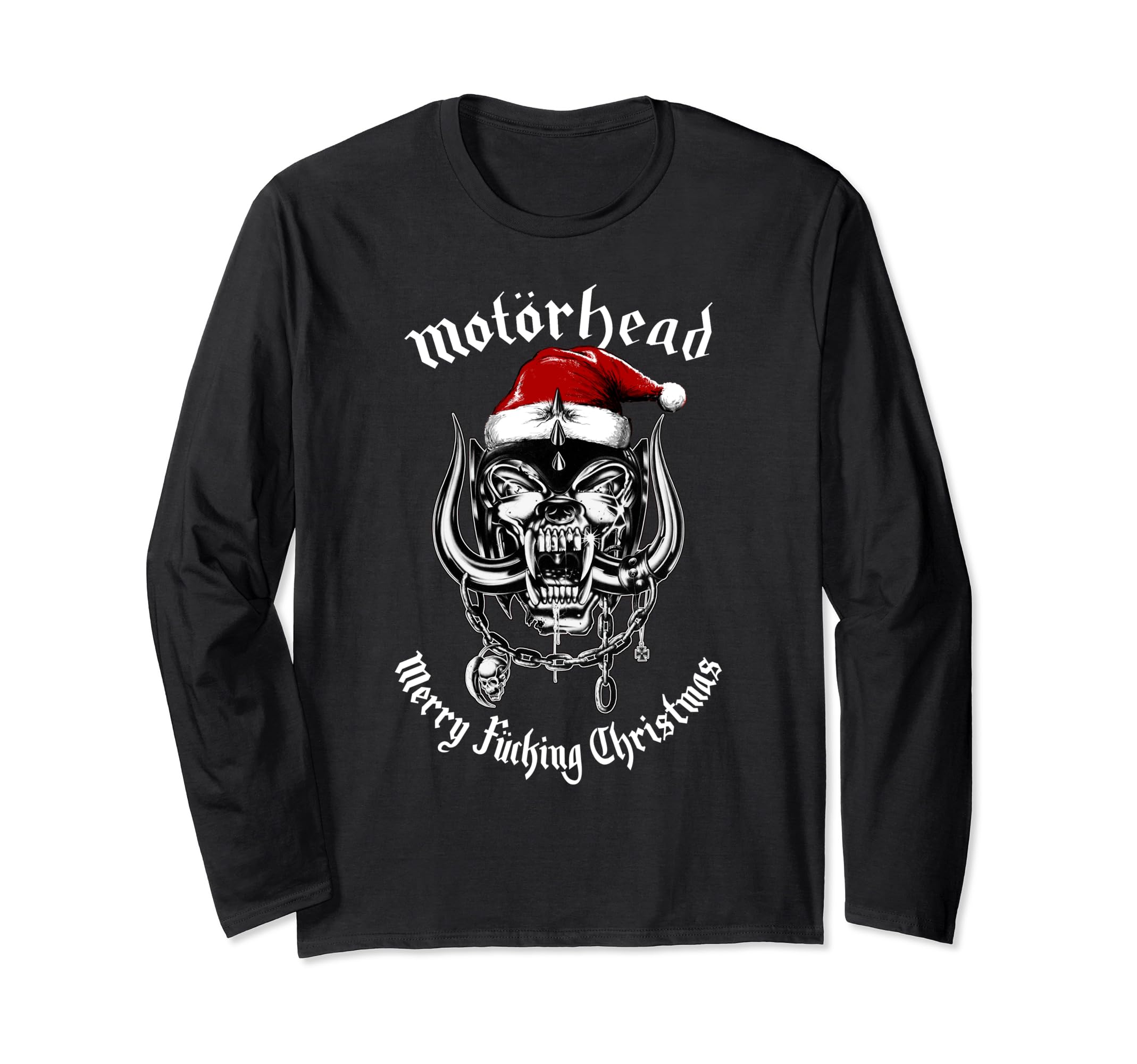 

Motörhead – Рождественская футболка с длинным рукавом с Warpig в шапке Санты