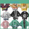 Schitterend Demon Slayer Kimono Cosplay Kostuum voor Volwassenen en Kinderen