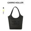 Country Style Women's Summer Straw Tote – Large Capacity Woven Bag with Embroidered Letters for Beach & Commuting