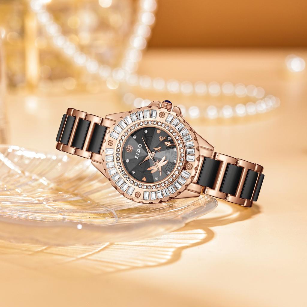 Women Rhinestone Quartz Watch Female Minimalist Wristwatches