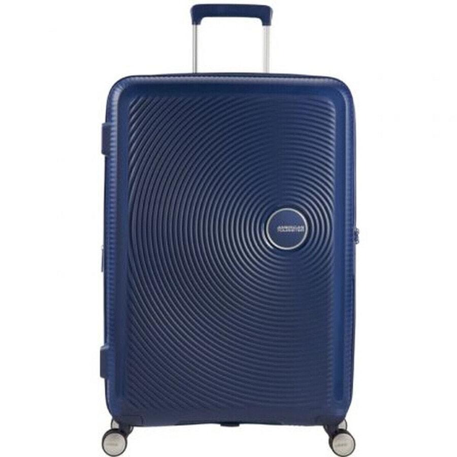 

Чемодан American Tourister SoundBox Spinner средний синий 81 л 67 x 46,5 x 29 см