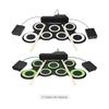 Portable Foldable USB Electronic Drum Set - Silicone Jazz Practice Kit