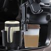 2 in 1 Car Cup Holder Expander Car Mobile Phone Holder Fit 5.4-7.2'' Phones Adjustable Cup Organizer Cup Holder Adapter