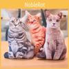 Cat 3d Simulation Plush Stuffed Toy Animal Doll Room Decoration Birthday Gift
