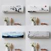 New Chinese Style Hanging Air Conditioner Cover Fresh Pattern Air Conditioning Protector Wall Mounted Air Conditioning Cover