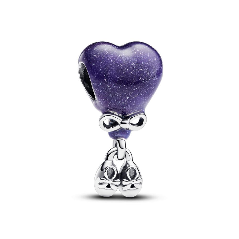 2024 Nuevo anillo de pulsera con dije de rosa colgante de amor romántico de plata esterlina S925 compatible con pulsera original DIY para mujeres