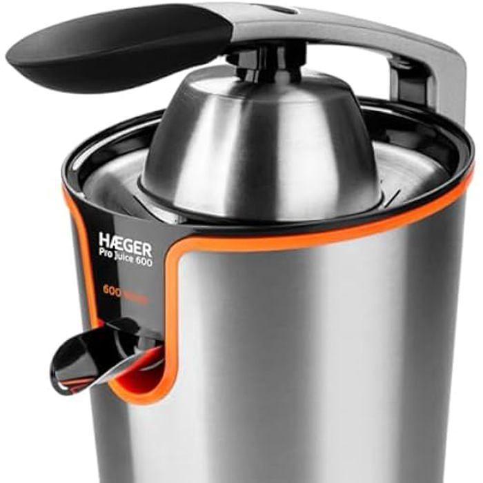 Presse-agrumes - HAEGER - Hag Pro Juice 600 - 600w - Extraction de jus - Garantie 3 ans
