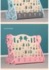 Children's Cartoon Bookshelf: Simple Plastic Bookcase for Kids' Room or Kindergarten.