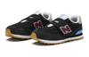 New Balance NB 515 Breathable Cushioning, Wear Resistant Low Top Kids' Running Shoes Black Kids' PV515BU