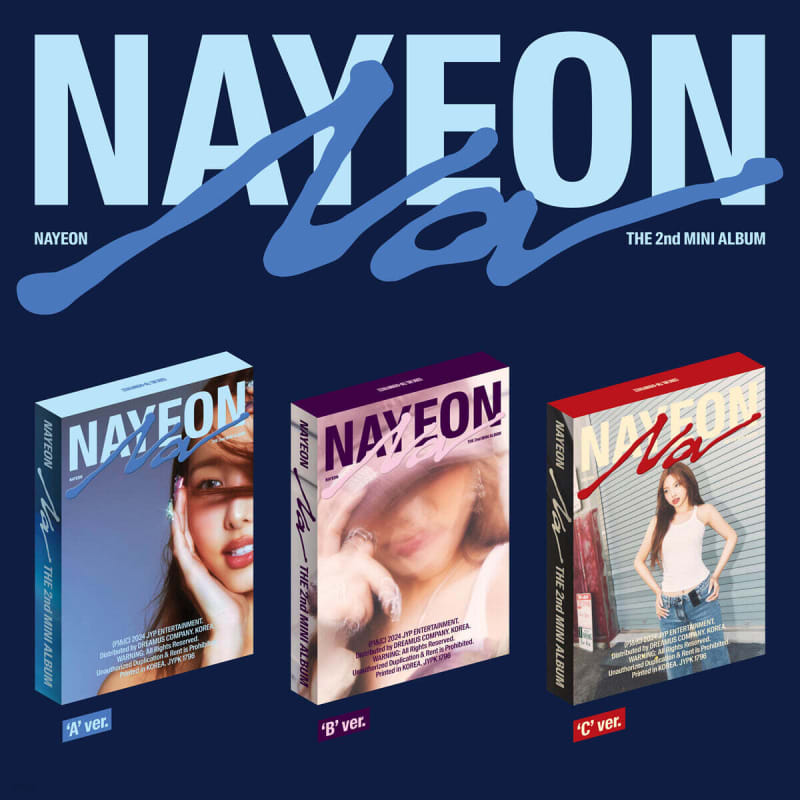 

Nayeon (TWICE) - 2nd MINI ALBUM : NA [1 out of 3 randomly sent]