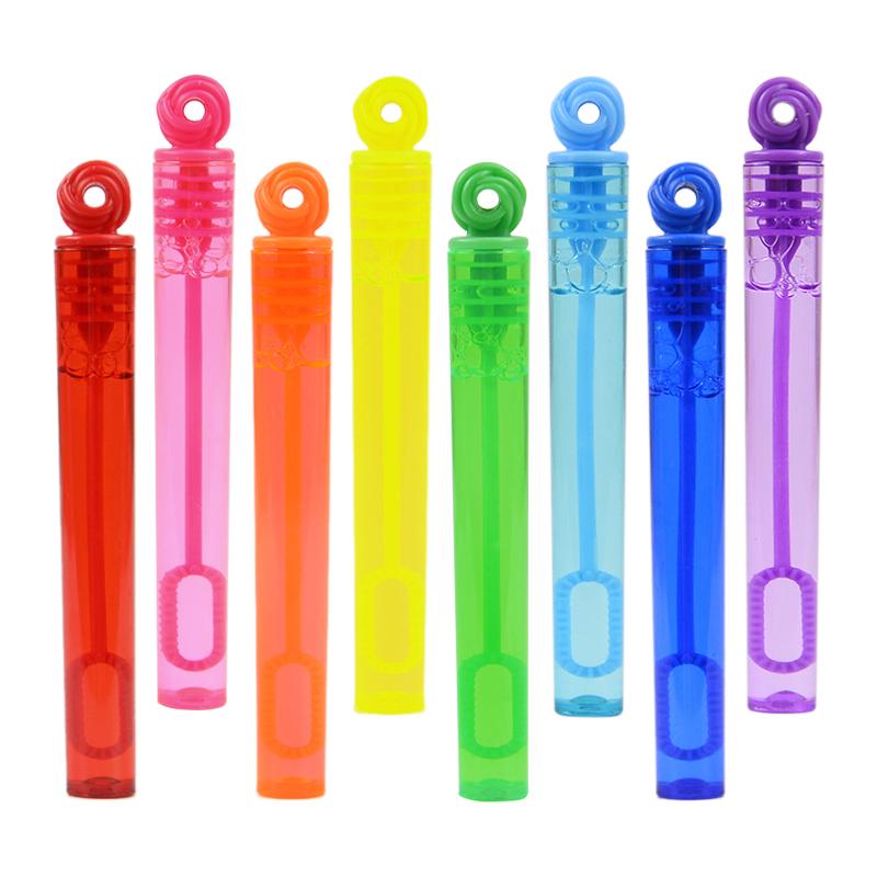 8/24pcs Colorful Bubble Soap Bottle with Bubble Water Kids Birthday Party Favors Goodie Filler Baby Shower Wedding Guest Gift