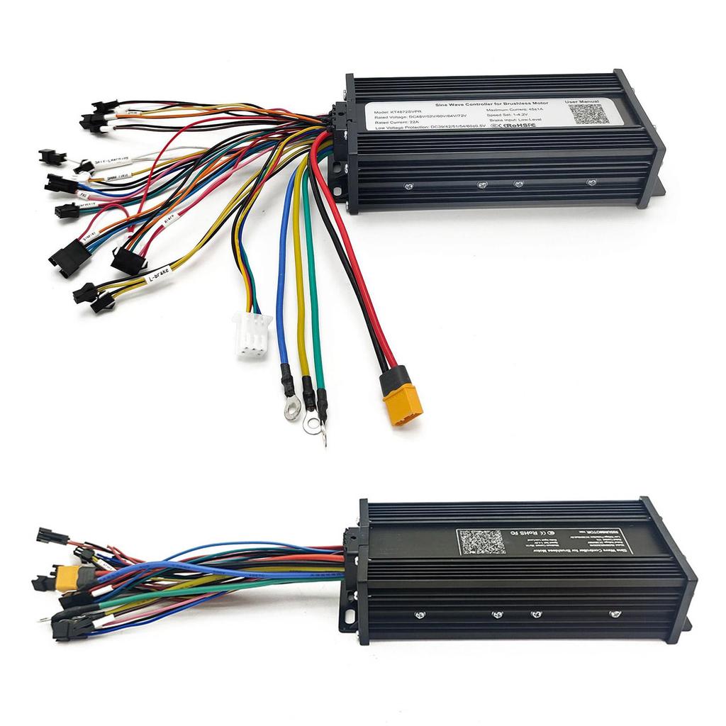 Ebike Controller 48V-72V 1000W-3000W Sinuswelle Controller mit LCD Display Elektrische E Bike Roller bürstenlosen Controller Teile