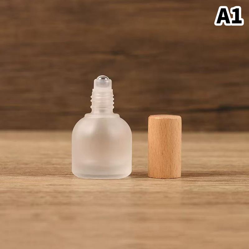 1pcs 10ml Glass Roller Bottle Perfume Roll On Bottle Mini Essential Oil Containers Sample Empty Bottle Travel Refill Vials