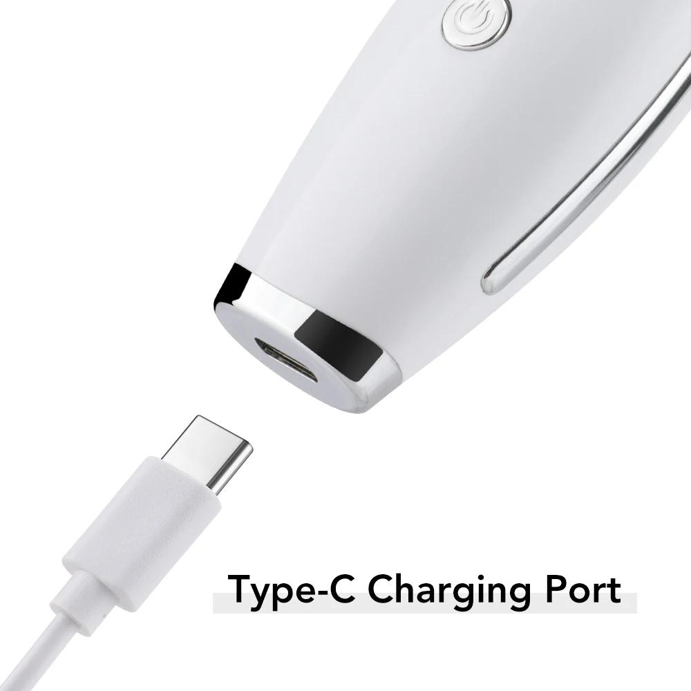 Masážní přístroj na krk EMS Face Lift 7 světelných režimů Elektrické zařízení pro zpevnění pokožky LED fotonová terapie Kosmetický přístroj Proti vráskám