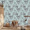 Stylish Blooming Flowers Wallpaper for Living Room and Bedroom 50x1000