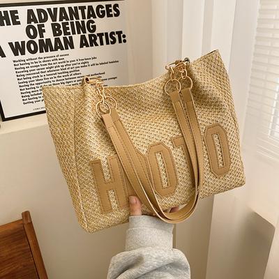 College Students' One-shoulder Beautiful Trendy Big Bag for Women In Class Large Capacity Spring New Style Commuter Toys Women