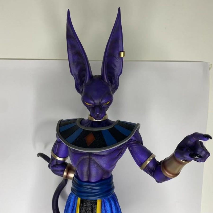 Dragon Ball Beerus God of Destruction Anime Figure 53cm JT Large Size Collection Model Desktop Decoration Ornament Gift