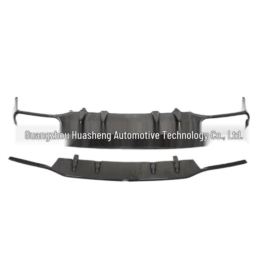 Compatible AMG Carbon Fiber Rear Spoiler Lip for 2014-2021 Mercedes-Benz C-Class 4-Door