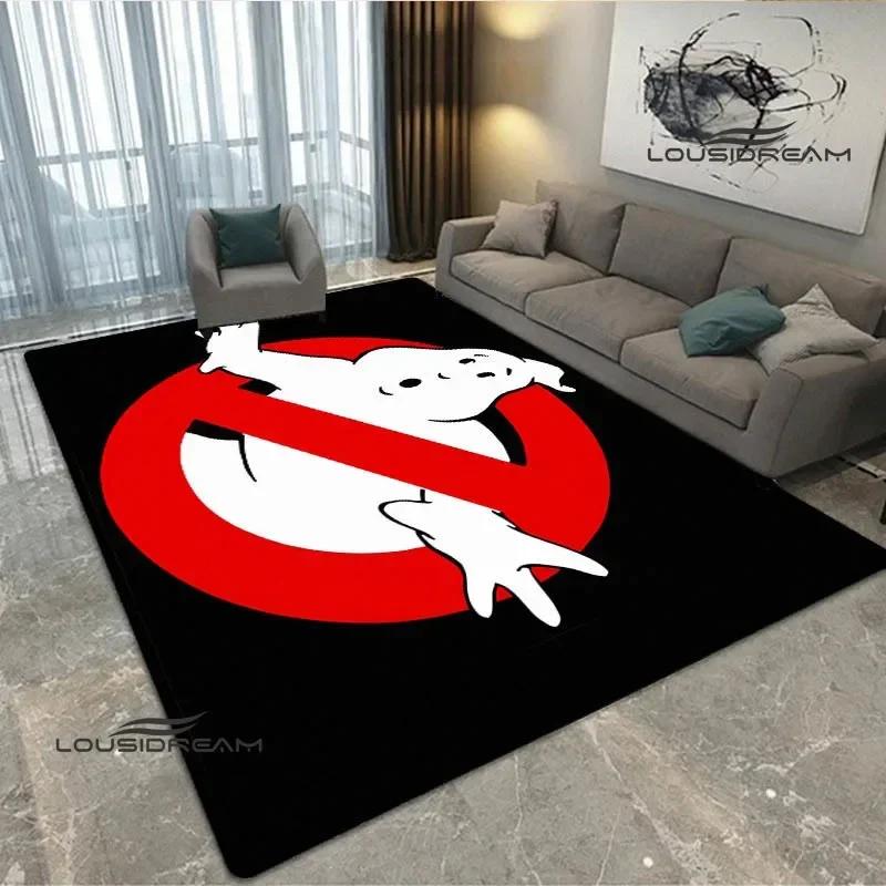 3D G-Ghostbusters Cartoon printed carpet living room bedroom carpet non-slip door mat area rug Home room decor birthday gift