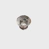 Crystal Clear Acrylic Knob: Single Hole Diamond Design for Pot Lids, Wardrobes, and Drawers
