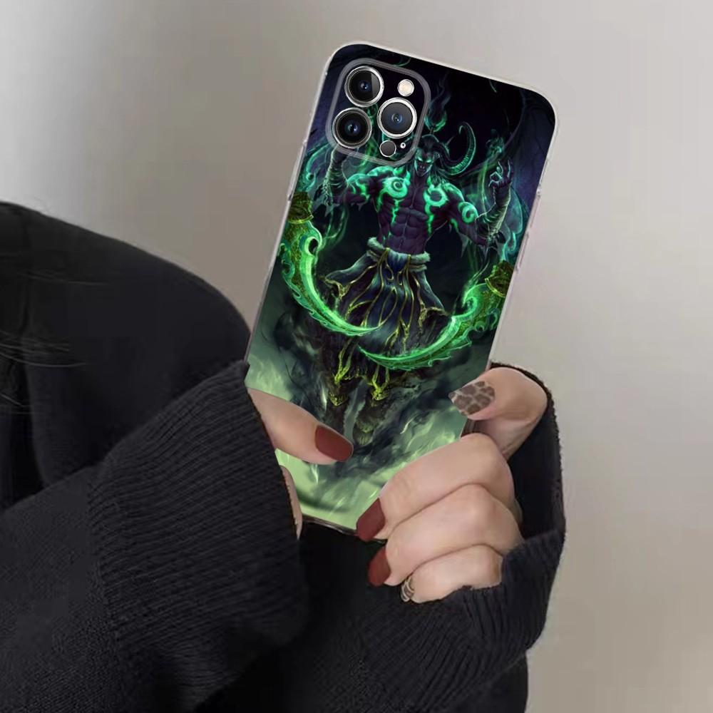 W-World Of W-Warcraft Phone Case For IPhone 16 15 8 7 6 6S Plus X SE XR XS 14 11 12 13 Mini Pro Max Mobile Case