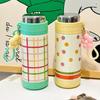 With Lifting Rope Insulated Cup Large Capacity Water Bottles Portable Office Coffee Mug  Outdoor