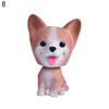 Lovely Swinging Head Simulation Dog Puppy Car Interior Dashboard Ornament Gift