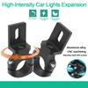 Universal Handlebar 22mm 7/8inch Motorcycle Headlight Bracket Spotlight Mount Holder Tube Clamp for Cafe Racer Chopper