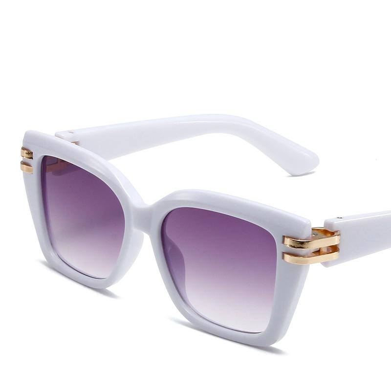 Big Frame Women Sunglasses New Black Luxury Designer Female High Trends Travel UV400 Protection