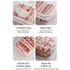 1/3/6Pcs Food Fruit Storage Box Multiple Compartments BPA Free Transparent Design Portable Refrigerator Freezer Organizer