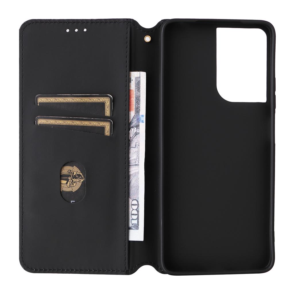 For Motorola Moto G06 4G/G06 Power 4G Case Wallet Rhombus Imprinted Leather Phone Cover