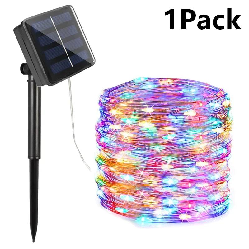 

Solar LED Light 32m/22m/11m/7m Outdoor Festoon Waterproof Garland String Lights Street Garland for Wedding Party Decor 7m 50LED