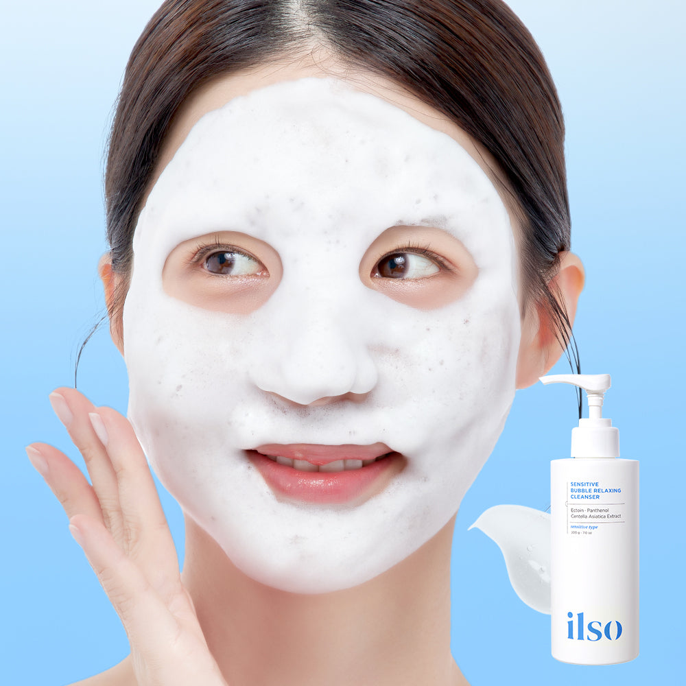 ILSO Sensitive Bubble Relaxing Cleanser 200g