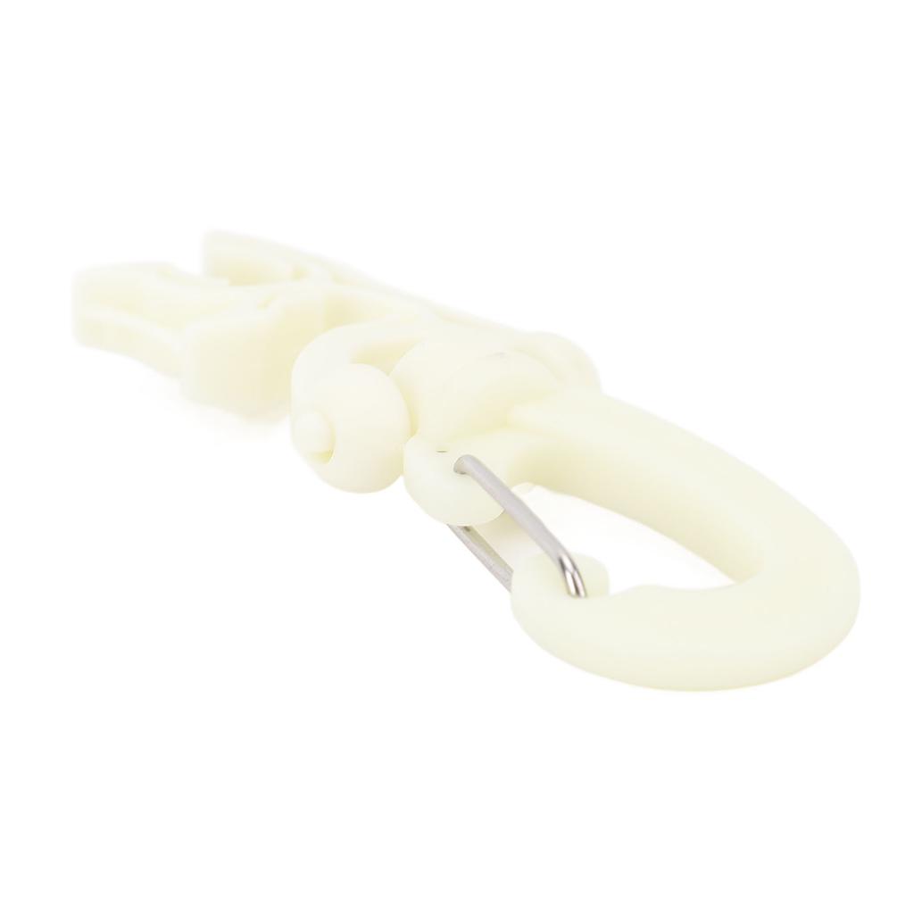 Diving Hose Holder Clip PP Snap In Type Diving Double BCD Hose Holder Regulator Clip for Snorkeling