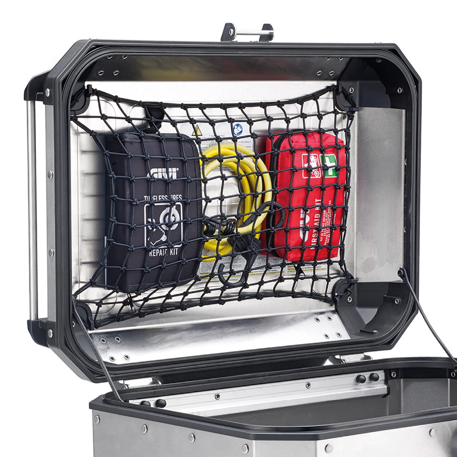 

GIVI E161 20135 Motorcycle Rear Box Mono Key Case Optional Product (For ALA56 / OBKN58) Inner Net 56L чёрный