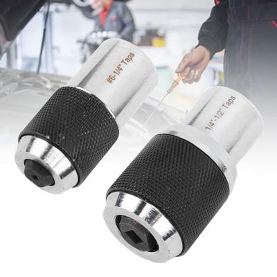 Tap Socket Adapter Tap Sockets 3/8 Drive Adjustable Socket Set Adapter 6‑1/4in 1/4in‑1/2in for Reamers Screw Extractors