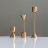 Party Home Decoration Gold Candles Stick Wedding Table Centerpieces Dinner Candelabrum Holiday Tabletop Elegant Candle Holder