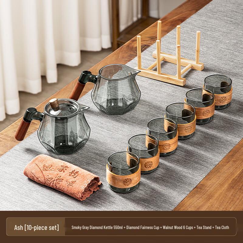 Naijiang Glass Kung Fu Tea Set