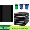 Commercial Heavy Duty Black Garbage Bags